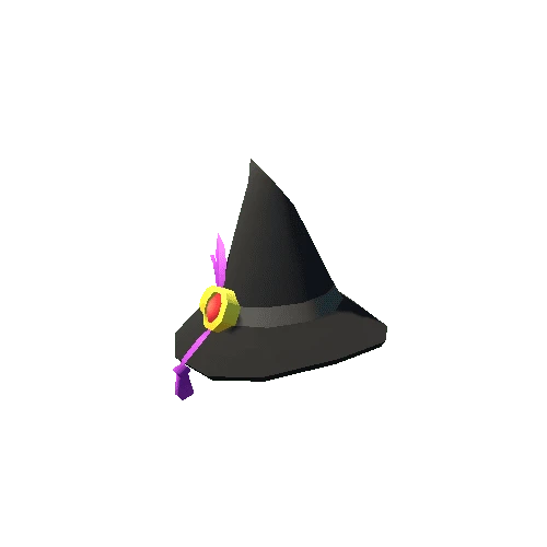 Wizard Hat 05 Black
